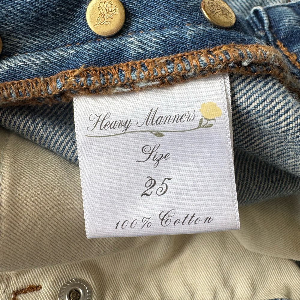 Heavy Manners Vintage Wash Bootcut Denim 🌼 - Picture 9 of 11